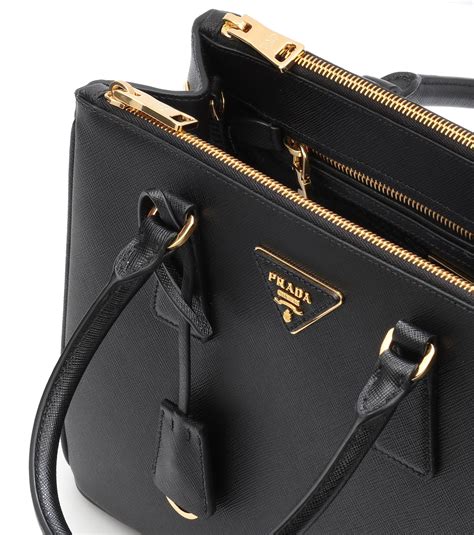 prada black saffiano leather convertible shoulder bag|Prada saffiano lux tote small.